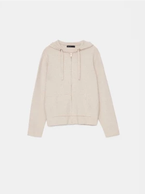 Foto del prodotto Mohito - Top da jogging con zip e cappuccio - beige