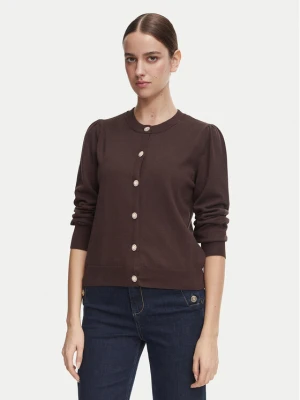 Foto del prodotto Morgan Cardigan 262-MKNOT Marrone scuro Regular Fit