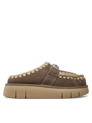 Foto del prodotto Mou Pantofole Bounce Clog Metal Logo FW531001A Marrone