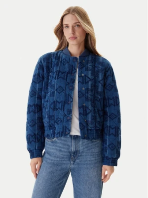 Foto del prodotto Mustang Bomber Bouse 1016739 Blu Regular Fit