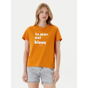 Foto del prodotto Mustang T-shirt Floris 1016157 Arancione Relaxed Fit