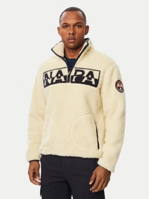 Foto del prodotto Napapijri Felpa di pile Archive NP0A8A8H Beige chiaro Relaxed Fit