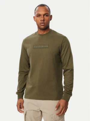 Foto del prodotto Napapijri Longsleeve S-Box Logo NP0A8BC5 Cachi Regular Fit