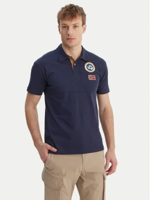 Foto del prodotto Napapijri Polo E-Reflect NP0A4H4B Blu scuro Relaxed Fit