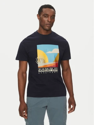 Foto del prodotto Napapijri T-shirt S-Arbia NP0A4IE3 Blu scuro Regular Fit