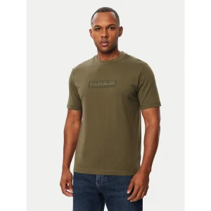 Foto del prodotto Napapijri T-shirt S-Box Logo NP0A4IFL Cachi Regular Fit