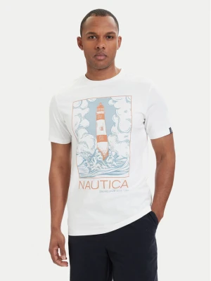 Foto del prodotto Nautica T-shirt NAUTICA-W126-NAMTS-1012-01P Bianco Regular Fit