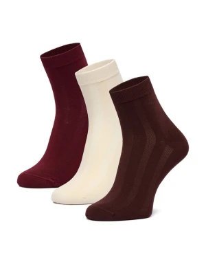 Foto del prodotto Nine West Calzini lunghi CEO_BR_NW_25082_Z_AW26 (3 PACK) Bordeaux
