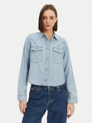 Foto del prodotto Noisy May camicia di jeans Selvi 27033010 Celeste Regular Fit Azzurro chiaro