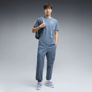 Foto del prodotto Pantaloni della tuta in tessuto Manchester City PUMATECH da uomo, Accessori, Grigio Gray