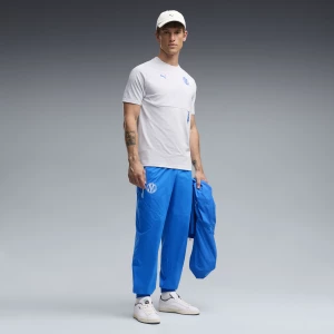 Foto del prodotto Pantaloni in tessuto Olympique de Marseille PUMATECH da uomo, Accessori, Blu niebieski