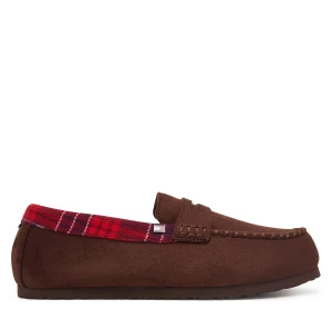 Foto del prodotto Pantofole Tommy Hilfiger Hilfiger Check Driver House Shoe FM0FM06013 Marrone scuro