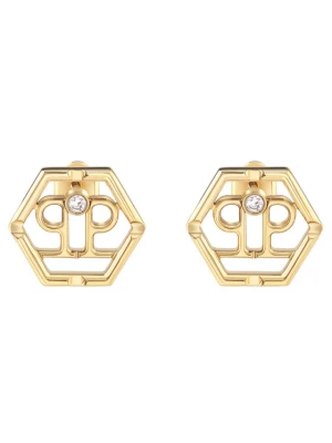 Foto del prodotto PHILIPP PLEIN Orecchini Hexagon PJ2AA06EU Oro