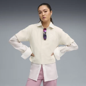 Foto del prodotto Polo PUMA Class dal taglio morbido da donna, Abbigliamento, Bianco biały