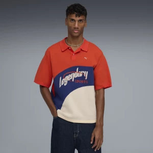 Foto del prodotto Polo PUMA.NOW da uomo, Abbigliamento, Rosso czerwony