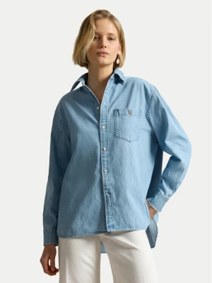 Foto del prodotto Polo Ralph Lauren camicia di jeans 211B17139001 Azzurro chiaro Oversize