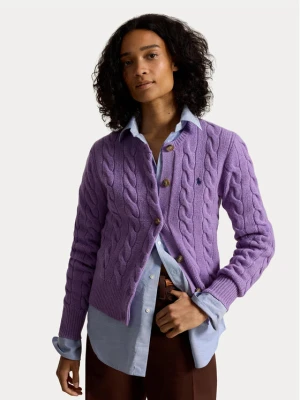 Foto del prodotto Polo Ralph Lauren Cardigan 211972104505 Viola chiaro Slim Fit