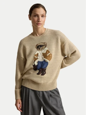Foto del prodotto Polo Ralph Lauren Maglione 211B23917001 Beige chiaro Oversize
