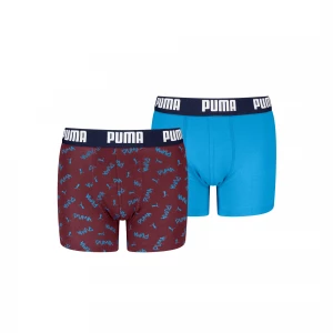 Foto del prodotto PUMA Boxer da ragazzo (confezione da 2), Abbigliamento, Rosso czerwony