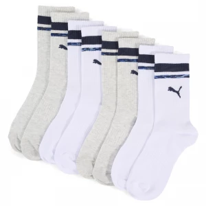 Foto del prodotto PUMA Calze alte da bambino (confezione da 4), Abbigliamento, Bianco biały