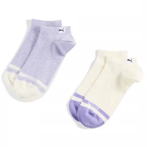 Foto del prodotto PUMA Calze da sneakers Heritage da donna (confezione doppia), Abbigliamento, Viola purpurowy