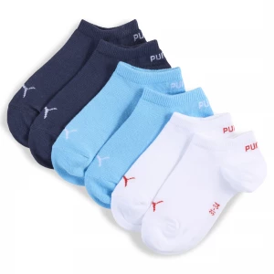 Foto del prodotto PUMA Calze da sneakers per ragazzi (confezione da 3), Abbigliamento, Blu niebieski