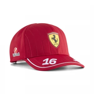 Foto del prodotto PUMA Cappellino da baseball Leclerc Scuderia Ferrari HP, Accessori, Rosso czerwony