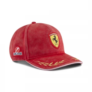 Foto del prodotto PUMA Cappellino da baseball Scuderia Ferrari Replica Monza Charles Leclerc, Accessori, Rosso czerwony