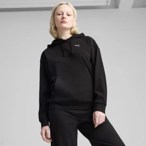 Foto del prodotto PUMA Felpa con cappuccio a coste ESS ELEVATED vestibilità comoda da donna, Abbigliamento, Nero czarny
