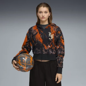 Foto del prodotto PUMA Felpa con cappuccio e zip LaFrancé HEEM da donna, Abbigliamento, Arancione pomarańczowy