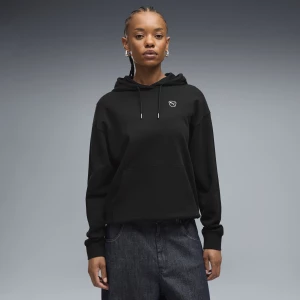 Foto del prodotto PUMA Felpa con cappuccio Essentials Elevated da donna, Abbigliamento, Nero czarny
