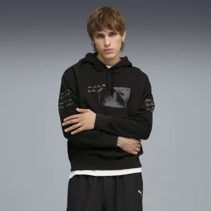 Foto del prodotto PUMA Felpa con cappuccio GRAPHIC Forest da uomo, Accessori, Nero czarny