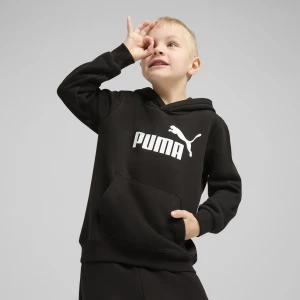 Foto del prodotto PUMA Felpa con cappuccio in pile con logo ESS N. 1 per bambini, Abbigliamento, Nero czarny