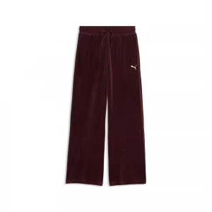 Foto del prodotto PUMA Felpa con cappuccio in velluto da donna, Abbigliamento, Viola purpurowy