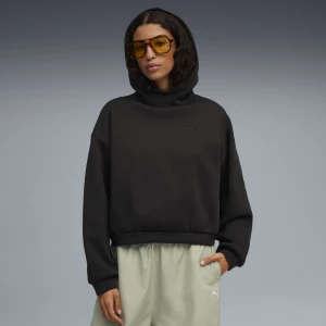 Foto del prodotto PUMA Felpa con cappuccio oversize Wardrobe Essentials da donna, Abbigliamento, Nero czarny