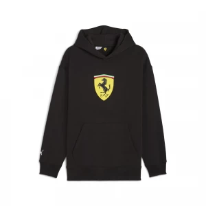 Foto del prodotto PUMA Felpa con cappuccio Scuderia Ferrari Sportswear Shield da uomo, Accessori, Nero czarny