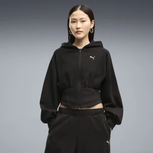 Foto del prodotto PUMA Felpa con cappuccio Street Glam da donna, Abbigliamento, Nero czarny