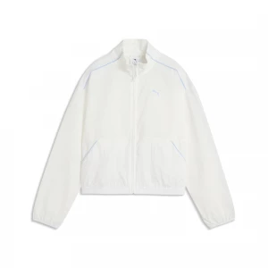 Foto del prodotto PUMA Giacca con zip Heritage dal taglio morbido da donna, Abbigliamento, Bianco biały