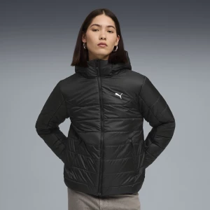 Foto del prodotto PUMA Giacca imbottita con cappuccio Essentials da donna, Abbigliamento, Nero czarny
