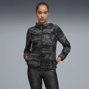 Foto del prodotto PUMA Giacca in tessuto Run Velocity Printed da donna, Abbigliamento, Nero czarny