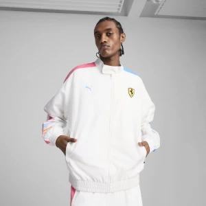 Foto del prodotto PUMA Giacca Scuderia Ferrari Miami T7 da uomo, Abbigliamento, Bianco biały