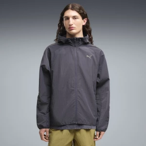 Foto del prodotto PUMA Giacca sportiva Run Culture Collective T7 dal taglio morbido da uomo, Abbigliamento, Grigio Gray