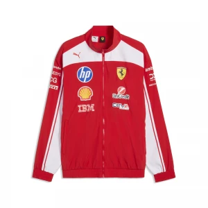 Foto del prodotto PUMA Giacca sportiva Scuderia Ferrari HP Replica Drivers Authentic da uomo, Accessori, Rosso czerwony