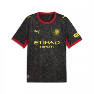 Foto del prodotto PUMA Girona F.C. Maglia Away 26 / 27 per ragazzi, Abbigliamento, Nero czarny