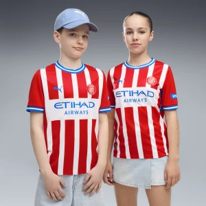 Foto del prodotto PUMA Girona F.C. Maglia Home 26 / 27 per ragazzi, Abbigliamento, Rosso czerwony