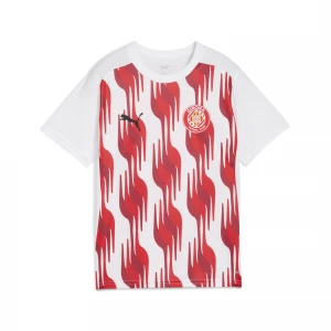 Foto del prodotto PUMA Maglia a maniche corte pre-partita Girona FC per ragazzi, Abbigliamento, Bianco biały