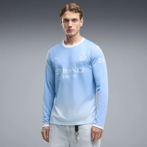 Foto del prodotto PUMA Maglia a maniche lunghe Home Manchester City 26 / 27 da uomo, Abbigliamento, Blu niebieski