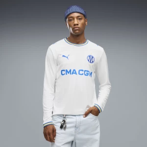 Foto del prodotto PUMA Maglia a maniche lunghe Home Olympique de Marseille 26 / 27 da uomo, Abbigliamento, Bianco biały