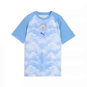 Foto del prodotto PUMA Maglia da riscaldamento Manchester City per ragazzi, Accessori, Blu niebieski