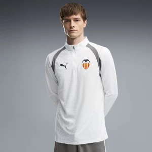 Foto del prodotto PUMA Maglia da training Valencia CF con zip corta da uomo, Accessori, Bianco biały